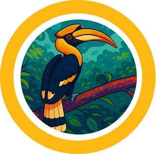 Hornbill illustration